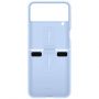Чeхол-накладка Samsung Silicone Cover with Ring для Samsung Galaxy Flip 4 SM-F721 Arctic Blue (EF-PF721TLEGUA)
