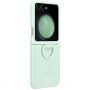 Чeхол-накладка Samsung Silicone Cover with Ring для Samsung Galaxy Flip 5 SM-F731 Mint (EF-PF731TMEGUA)