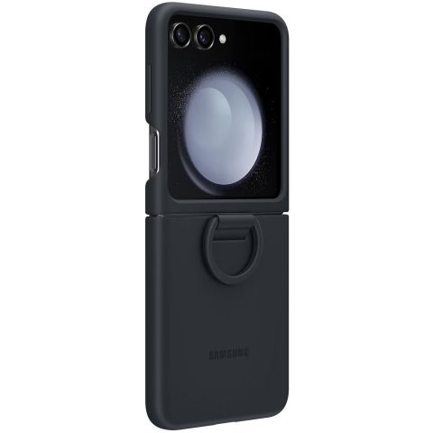 Чeхол-накладка Samsung Silicone Cover with Ring для Samsung Galaxy Flip 5 SM-F731 Indigo (EF-PF731TNEGUA)