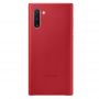 Чохол-накладка Samsung Leather Cover для Samsung Galaxy Note 10 SM-N970 Red (EF-VN970LREGRU)
