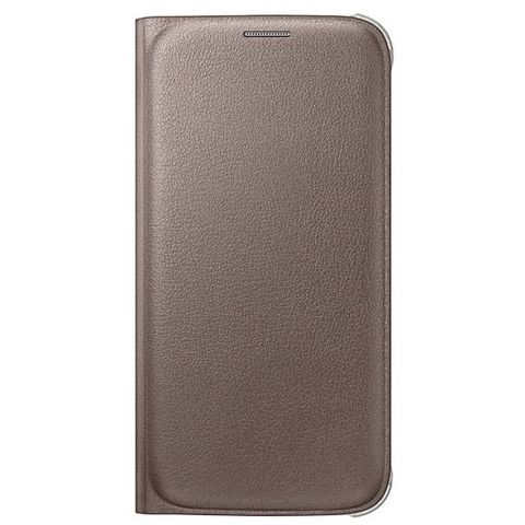 Чeхол-книжка Samsung Flip Wallet для Samsung Galaxy S6 SM-G920 Gold (EF-WG920PFEGRU)