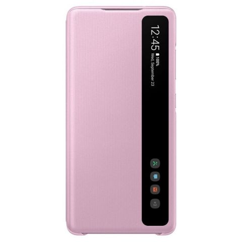 Чeхол-книжка Samsung Clear View Cover для Samsung Galaxy S20 FE SM-G780 / SM-G781 Lavender (EF-ZG780CVEGRU)