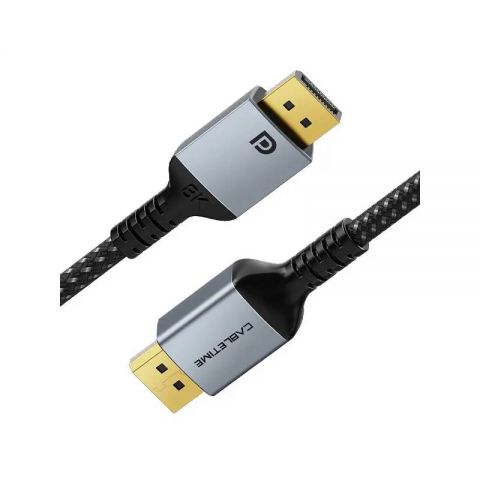 Кабель Cabletime DisplayPort - DisplayPort V 1.4 (M/M), 1 м Black (CD11H) Кабель Cabletime DisplayPort - DisplayPort V 1.4 (M/M), 1 м Black (CD11H)