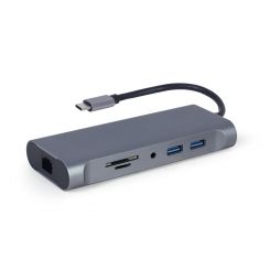 Док станция Cablexpert USB-C 7-в-1 (A-CM-COMBO7-01)