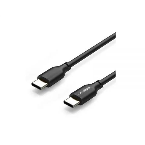 Кабель Cabletime USB Type-C - USB Type-C (M/M) PD 100W, 2 м, Black (CU02L)