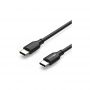 Кабель Cabletime USB Type-C - USB Type-C (M/M) PD 100W, 2 м, Black (CU02L)