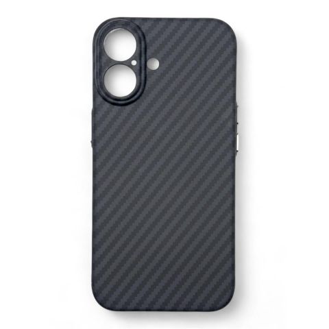 Чeхол-накладка BeCover Carbonite Case MagSafe для Apple iPhone 16 Black (712067)