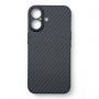 Чeхол-накладка BeCover Carbonite Case MagSafe для Apple iPhone 16 Black (712067)