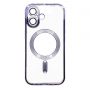 Чeхол-накладка BeCover TPU Chrome Case MagSafe для Apple iPhone 16 Plus Purple (712079)