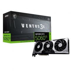 Видеокарта GF RTX 5060 Ti 16GB GDDR7 Ventus 3X OC MSI (GeForce RTX 5060 Ti 16G VENTUS 3X OC)