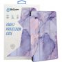 Чохол-книжка BeCover Soft Edge TPU для Xiaomi Redmi Pad SE 8.7 Purple Marble (712577)
