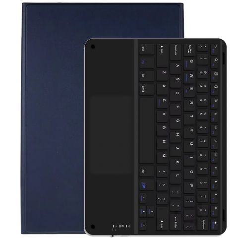 Чехол с беспроводной клавиатурой (TouchPad) BeCover для Apple iPad Pro 12.9 (2020/2021/2022) Deep Blue (712382)