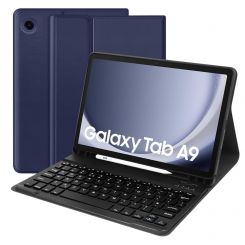 Чехол с беспроводной клавиатурой BeCover для Samsung Galaxy Tab A9 SM-X115 Deep Blue (712356)