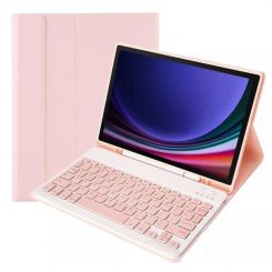Чехол с беспроводной клавиатурой BeCover для Samsung Galaxy Tab A9 SM-X115 Pink (712359)
