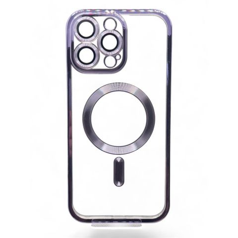 Чeхол-накладка BeCover TPU Chrome Case MagSafe для Apple iPhone 16 Pro Max Purple (712089)