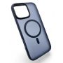 Чохол-накладка BeCover Metal Buttons Case MagSafe для Apple iPhone 16 Pro Blue (712097)
