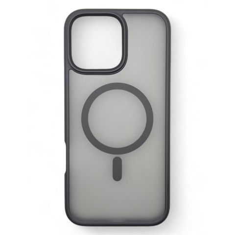 Чeхол-накладка BeCover Metal Buttons Case MagSafe для Apple iPhone 16 Pro Max Black (712099)