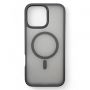 Чохол-накладка BeCover Metal Buttons Case MagSafe для Apple iPhone 16 Pro Max Black (712099)