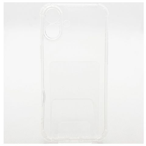 Чeхол-накладка BeCover Anti-Shock для Apple iPhone 16 Clear (712110) Чeхол-накладка BeCover Anti-Shock для Apple iPhone 16 Clear (712110)