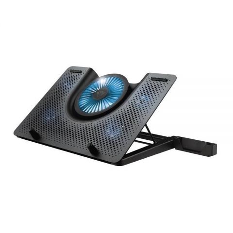 Охлаждающая подставка для ноутбука Trust GXT 1125 Quno Blue LED 17.3
