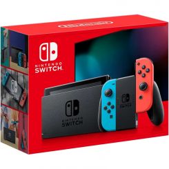 Игровая консоль Nintendo Switch V2 HAC-001(01) Red & Blue_JP