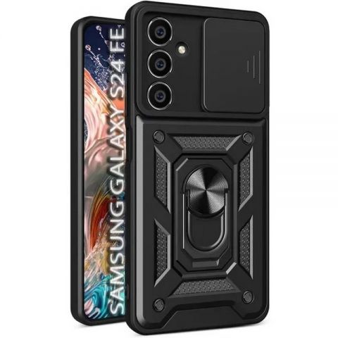 Чeхол-накладка BeCover Military для Samsung Galaxy S24 FE SM-S721 Black (712353)