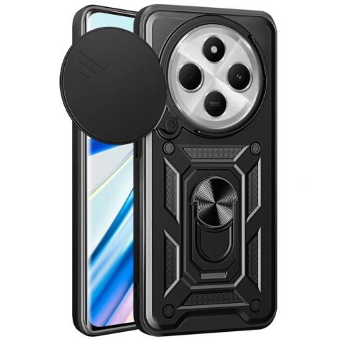 Чeхол-накладка BeCover Military для Xiaomi Redmi 14C 4G/Poco C75 Black (712489) Чeхол-накладка BeCover Military для Xiaomi Redmi 14C 4G/Poco C75 Black (712489)