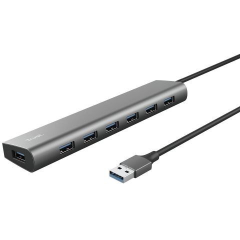 Концентратор Trust Halyx USB-А Black (24967) 