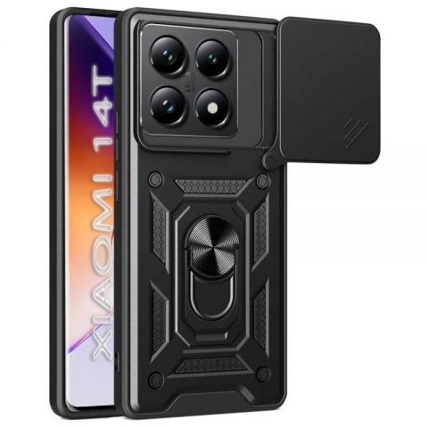 Чeхол-накладка BeCover Military для Xiaomi 14T Black (712559) Чeхол-накладка BeCover Military для Xiaomi 14T Black (712559)