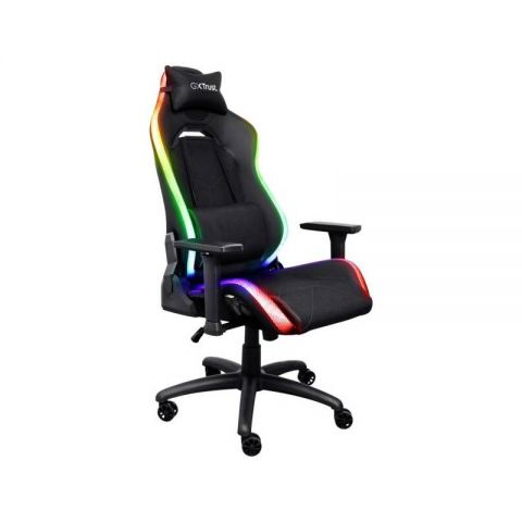 Кресло для геймеров Trust GXT 719 Ruya RGB Black (25185)