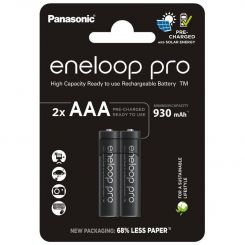 Аккумуляторы Panasonic Eneloop Pro AAA/HR03 NI-MH 930 mAh BL  2 шт 