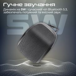 Акустическая система Promate Mood 5W Black