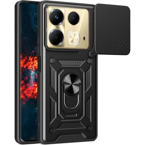 Чeхол-накладка BeCover Military для Infinix Note 40 (X6853) Black (712159) Чeхол-накладка BeCover Military для Infinix Note 40 (X6853) Black (712159)