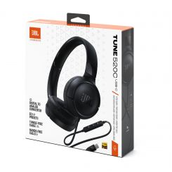 Гарнитура JBL Tune 520C Black (JBLT520CBLK)