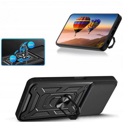 Чeхол-накладка BeCover Military для Realme C61 Black (712177) Чeхол-накладка BeCover Military для Realme C61 Black (712177)