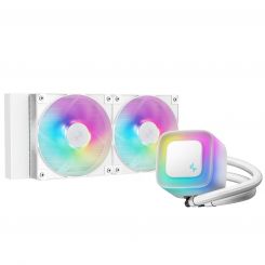 Система водяного охлаждения DeepCool LE240 WH V2 (R-LE240-WHAMMN-G-2)
