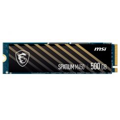Накопичувач SSD  500GB MSI Spatium M450 V1 M.2 2280 PCIe 4.0 x4 NVMe 3D NAND TLC (S78-440K380-P83)