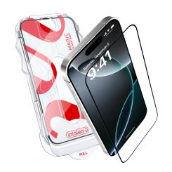 Защитное стекло Intaleo с апликатором Intaleo MagicBox для Apple iPhone 16 Pro Max Black (4820266742904)