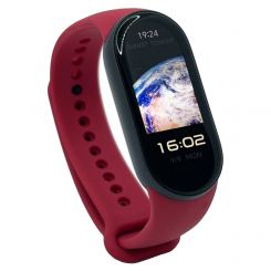 Силиконовый ремешок BeCover для Xiaomi Mi Smart Band 9 Red Wine (711969)