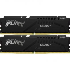Модуль памяти DDR5 2x32GB/6000 Kingston Fury Beast Black (KF560C36BBE2K2-64)