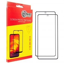 Защитное стекло Dengos для Motorola G05 Black Full Glue (DG-TG2P-74) 2шт