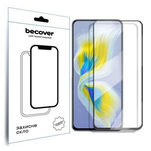 Защитное стекло BeCover для Infinix Smart 9 (X6532) Black (712347) Защитное стекло BeCover для Infinix Smart 9 (X6532) Black (712347)