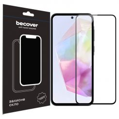Защитное стекло BeCover для Samsung Galaxy S24 FE SM-S721 Black (712485)