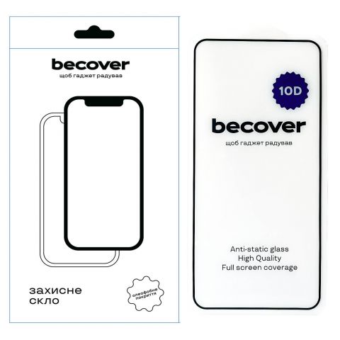 Защитное стекло BeCover для Samsung Galaxy S24 FE SM-S721 10D Black (712486) Защитное стекло BeCover для Samsung Galaxy S24 FE SM-S721 10D Black (712486)