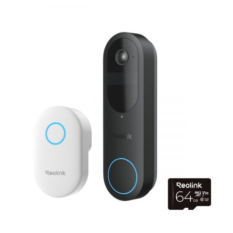 Видеозвонок Reolink D340B (Video Doorbell Wi-Fi/АКБ)