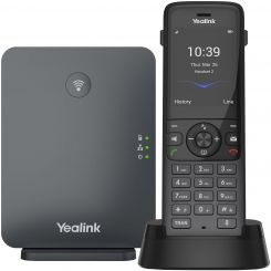 IP-телефон DECT Yealink W78P (W78H+W70B) Black (1302026)_EU