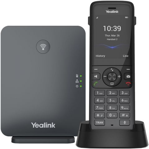 IP-телефон DECT Yealink W78P (W78H+W70B) Black (1302026)_EU