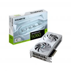 Видеокарта GF RTX 5060 8GB GDDR7 Eagle OC Ice Gigabyte (GV-N5060EAGLEOC ICE-8GD)