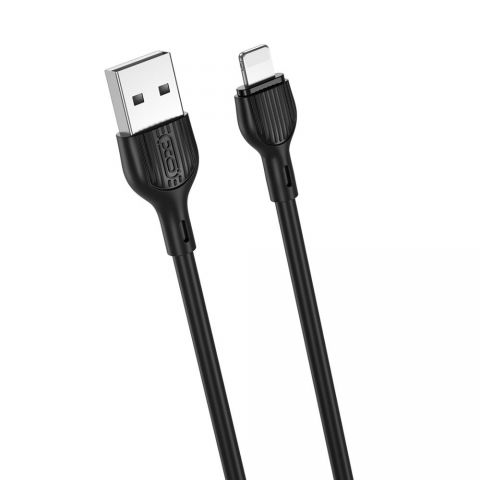 Кабель XO NB200 USB - Lightning, (M/M), 2.1A 1 м Black (6920680877980)