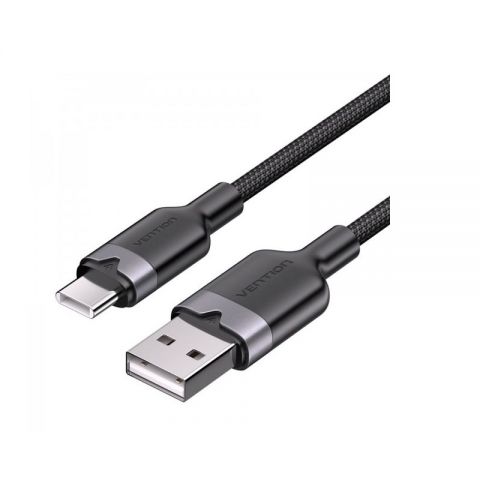 Кабель Vention USB - USB Type-C (M/M), 60W, 3A, 2 м, Black (CTNBH)
